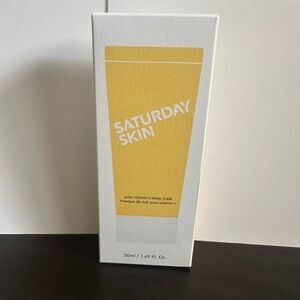 Saturday Skin Yuku Vitamin C sleep mask.  Brand New